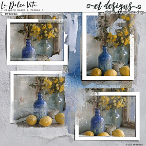 La Dolce Vita Clipping Masks & Frames by et designs