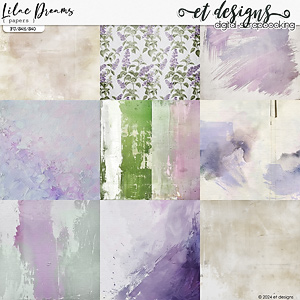 Lilac Dreams Papers by et designs