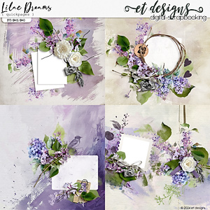 Lilac Dreams Quickpages by et designs