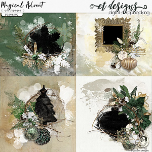 Magical Advent Quickpages by et designs