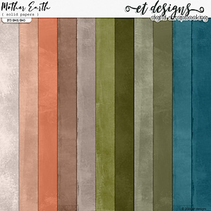 Mother Earth Solid Papers by et designs
