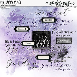 My Happy Place Playing with Words