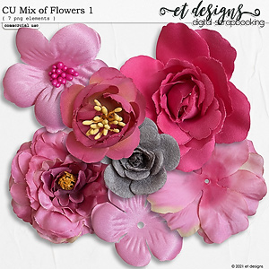 CU Mix of Flowers 1