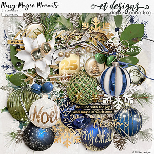 Merry Magic Moments Elements by et designs