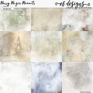 Merry Magic Moments Papers by et designs