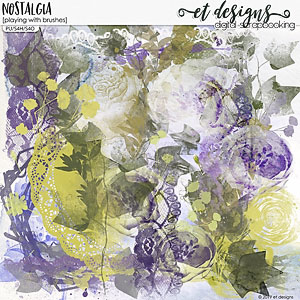 Nostalgia Playing with Brushes by et designs