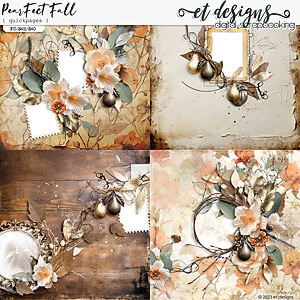 PearFect Fall Quickpages by et designs