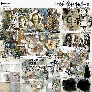 Queen Bundle Plus Bonus Clusters by et designs