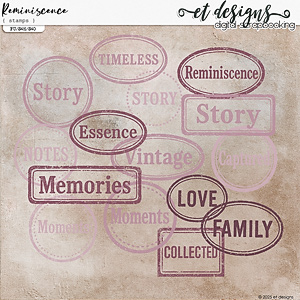 Reminiscence Stamps by et designs