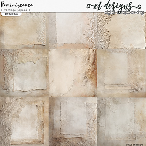 Reminiscence Vintage Papers by et designs