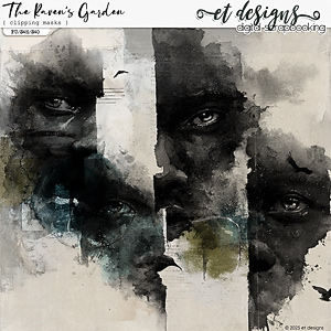 The Raven's Garden Clipping Masks by et designs