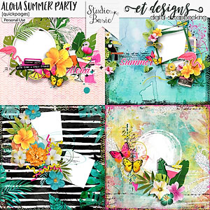 Aloha Summer Party Quickpages