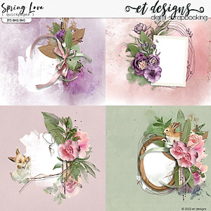 Spring Love Quickpages by et designs