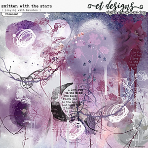 Smitten With the Stars Playing with Brushes by et designs