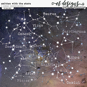 Smitten With the Stars Zodiac Constellations by et designs