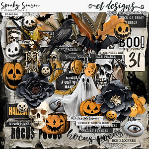 Spooky Season Elements by et designs
