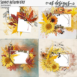 Sunny Autumn Day Quickpages