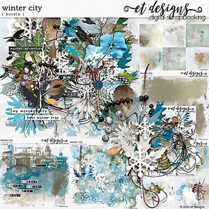 Winter City Bundle by et designs