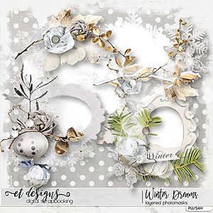 Winter Dreams Layered Masks & Clusters
