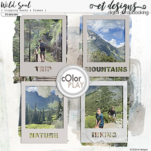 Wild Soul Clipping Masks & Frames by et designs