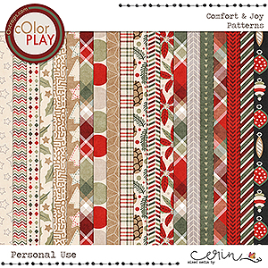 Comfort & Joy {Patterns} by Mixed Media by Erin