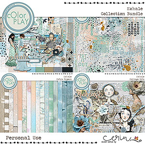 Exhale {Collection Bundle} by Mixed Media by Erin