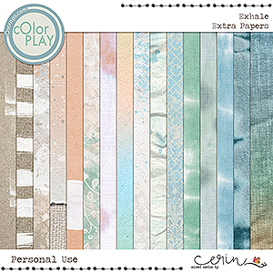 Exhale {Extra Papers} by Mixed Media by Erin