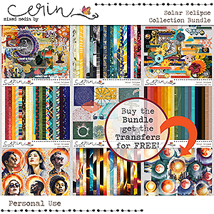 Solar Eclipse: {Collection Bundle} by Mixed Media by Erin