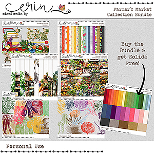 Farmer's Market Collection Bundle by Mixed Media by Erin