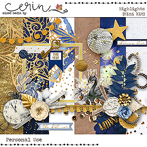 Highlights {Mini Kit} by Mixed Media by Erin