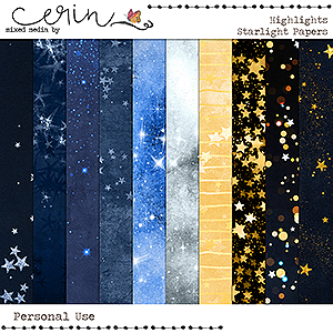 Highlights {Starlight Papers} by Mixed Media by Erin