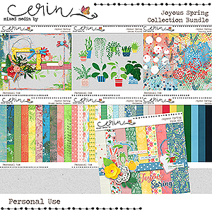 Joyous Spring {Collection Bundle} by Mixed Media by Erin