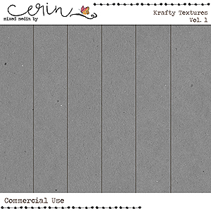 Krafty Textures Vol 1 (CU) by Mixed Media by Erin