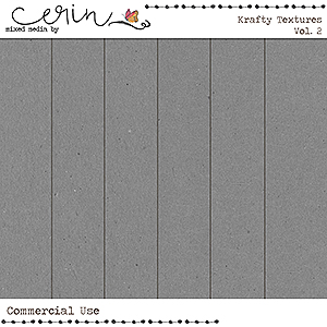 Krafty Textures Vol 2 (CU) by Mixed Media by Erin 