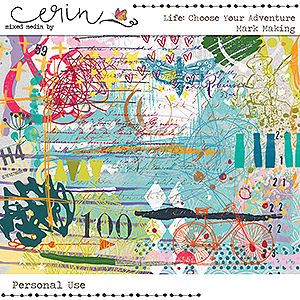 Life: Choose Your Adventure {Making Marks} by Mixed Media by Erin