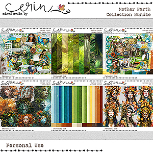 Mother Earth {Collection Bundle} by Mixed Media by Erin