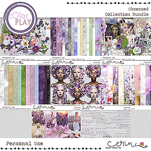 Obsessed {Collection Bundle} by Mixed Media by Erin 