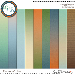 Snugglepaw {Gradients} by Mixed Media by Erin