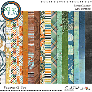Snugglepaw {Kit Papers} by Mixed Media by Erin