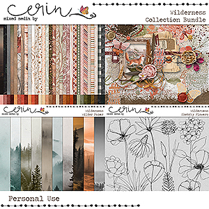 Wilderness {Collection Bundle} by Mixed Media by Erin