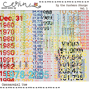By the Numbers Vol 1 (CU) by Mixed Media by Erin