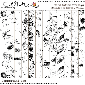 Handrolled Overlay Sampler Vol 3 (CU) by Mixed Media by Erin