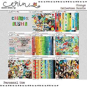 Change {Collection Bundle} by Mixed Media by Erin