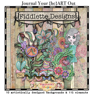 Journal Your {he}ART Out by Fiddlette Designs