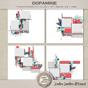 Dopamine templates by Jimbo Jambo Designs