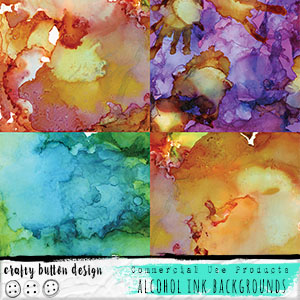 Alcohol Ink Backgrounds for Commercial Use