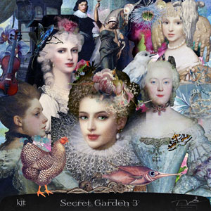 Secret Garden 3 Digital Art Kit 