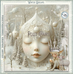 Winter Dream Digital Art Kit
