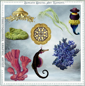 Beneath Digital Art Elements