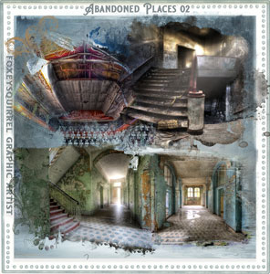 Abandoned Places 02 Digital Art Elements